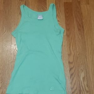 Nike mint green small tank top